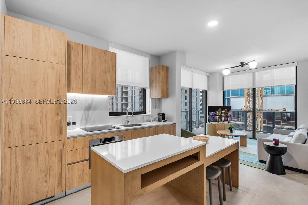 Real estate property located at 11 6th Street #1607, Miami-dade, The Crosby Unit 1607, Miami, FL