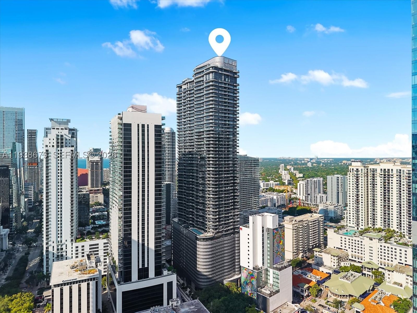 Real estate property located at 1000 Brickell Plz #2202, Miami-dade, Brickell Flatiron Condo, Miami, FL