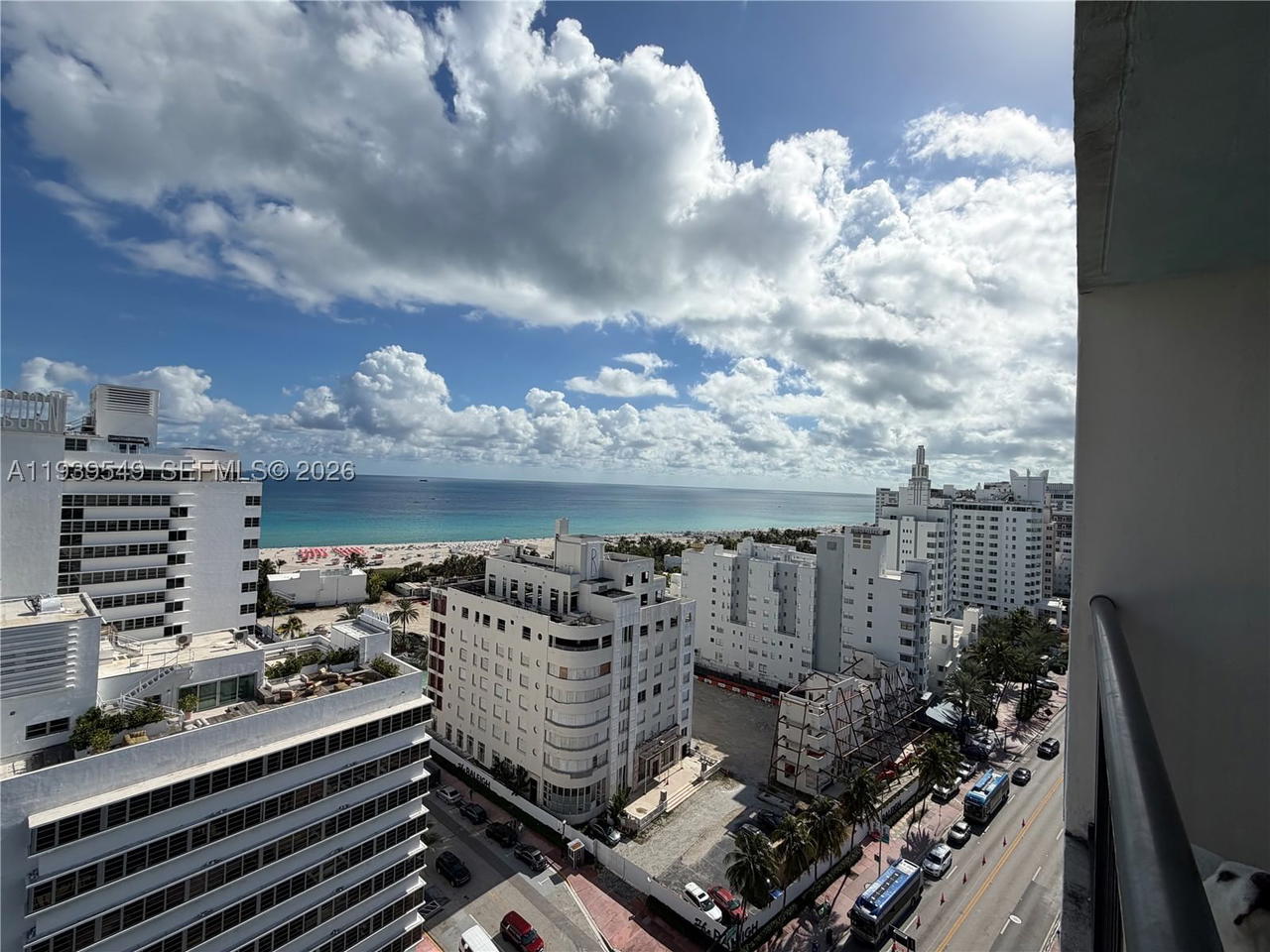 Real estate property located at 1800 Collins Ave #19C, Miami-dade, Tower 1800 Condo, Miami Beach, FL
