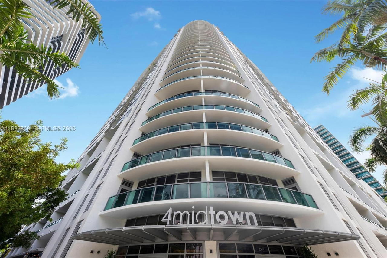 Real estate property located at 3301 1st Ave M0606, Miami-dade, Four Midtown Miami Condo, Miami, FL