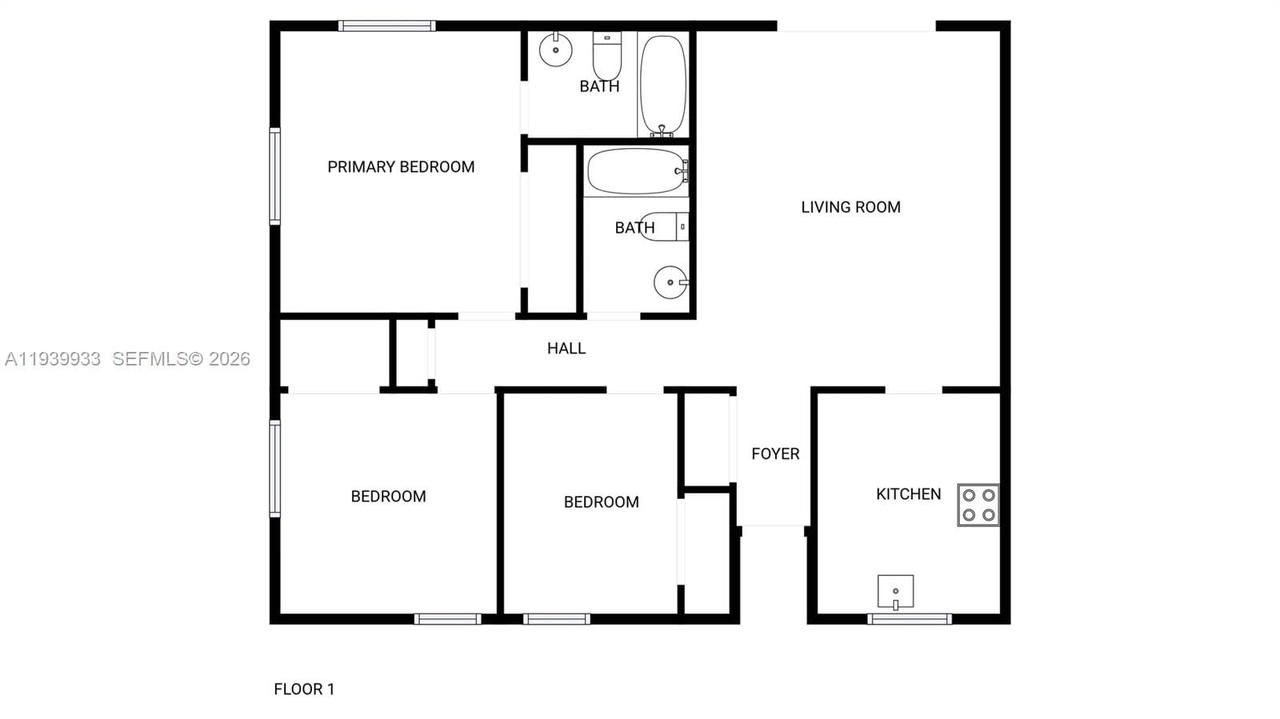 Real estate property located at 20450 28th Ct, Miami-dade, Leslie Estates Sec Five, Miami Gardens, FL
