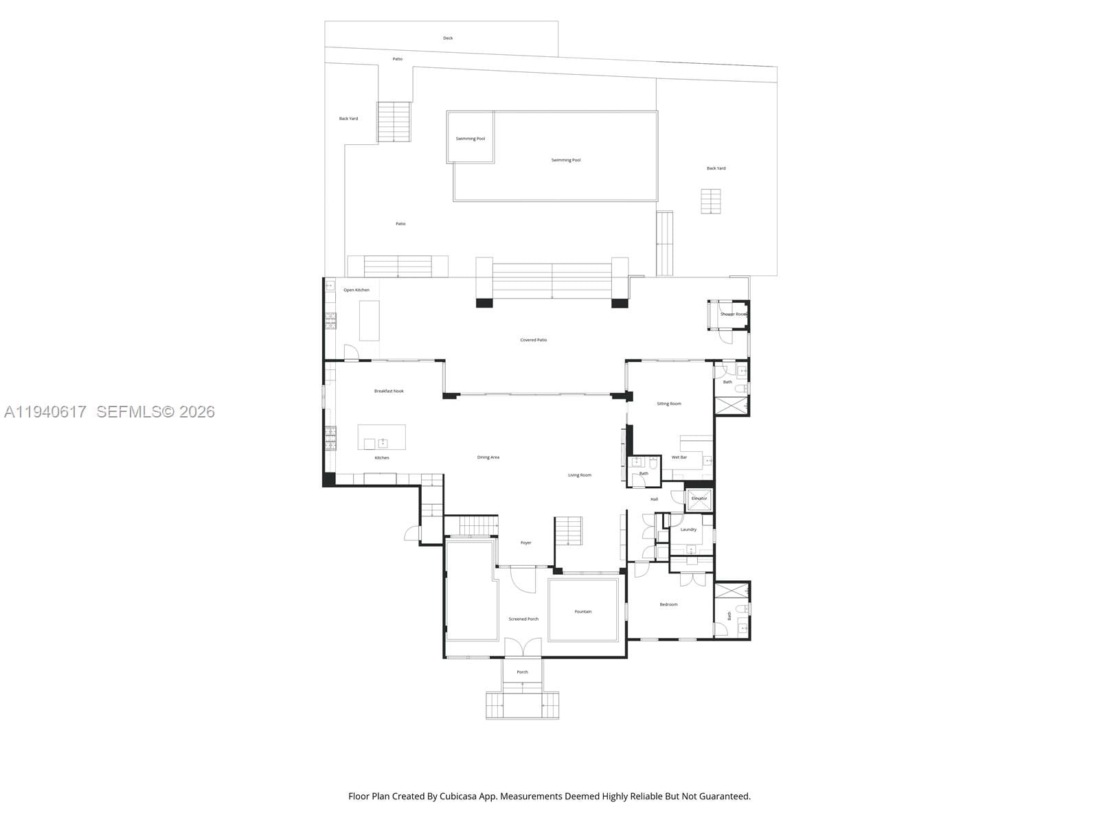 Real estate property located at 6853 Sunrise Ct, Miami-dade, Sunrise Harbour Rev Pl, Coral Gables, FL