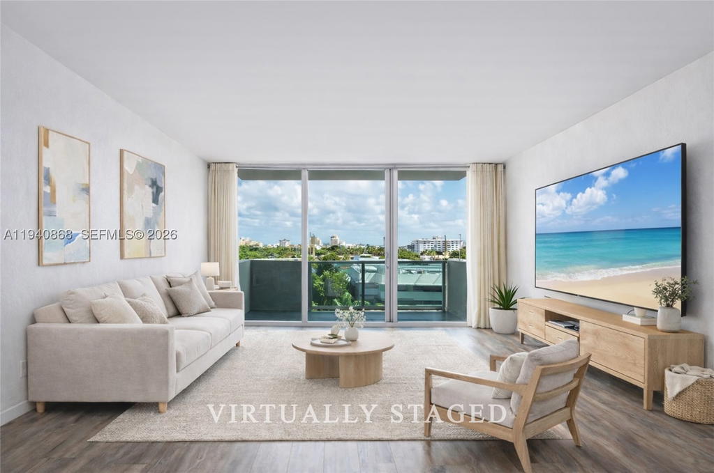 Real estate property located at 1200 West Ave #708, Miami-dade, Mirador 1200 Condo, Miami Beach, FL