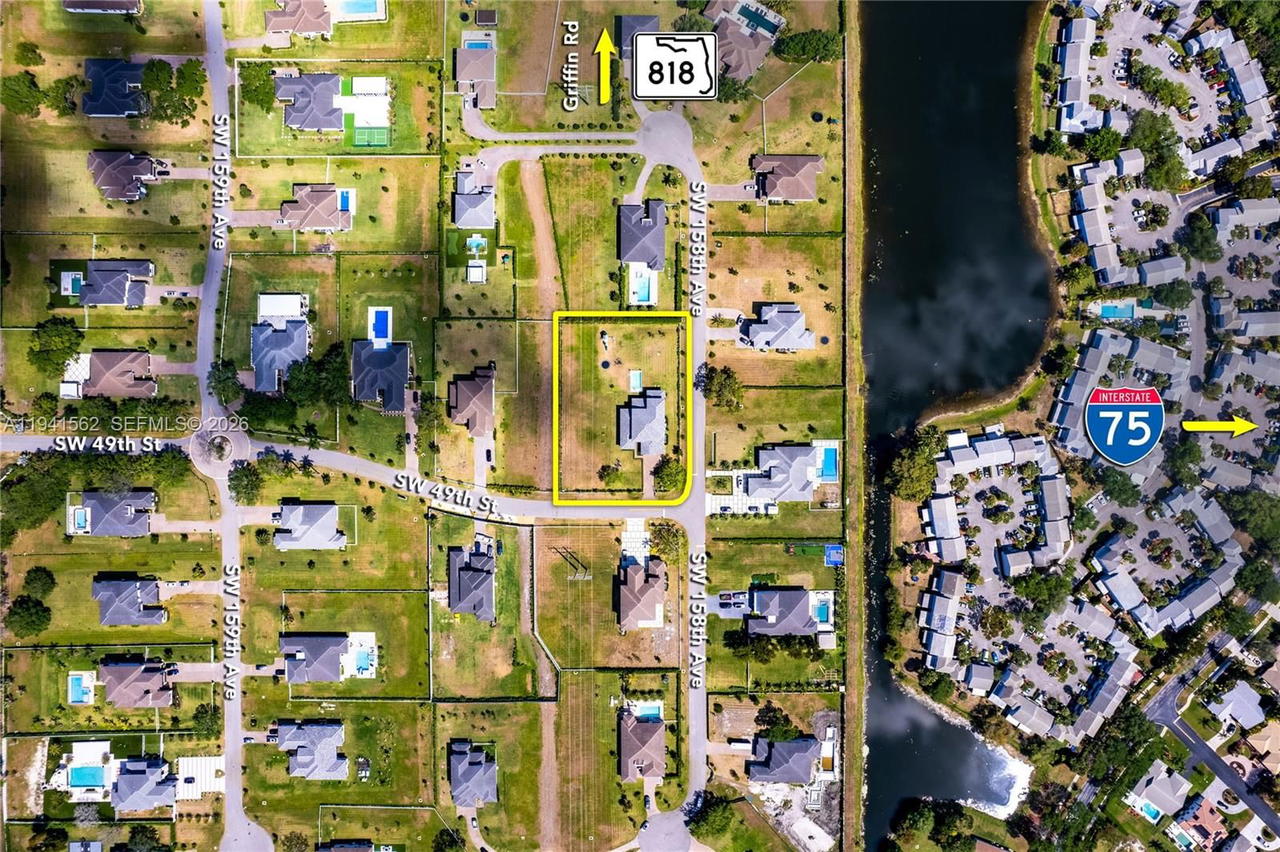 Real estate property located at 15821 49th St, Broward, Circle S Estates, Southwest Ranches, FL