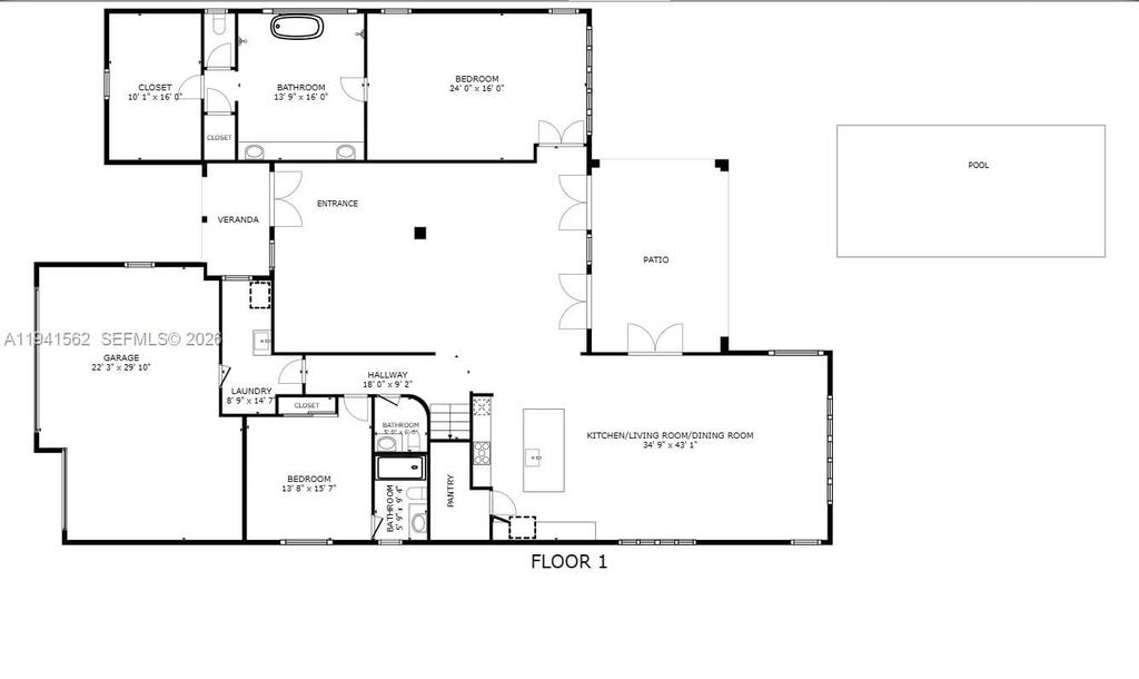 Real estate property located at 15821 49th St, Broward, Circle S Estates, Southwest Ranches, FL
