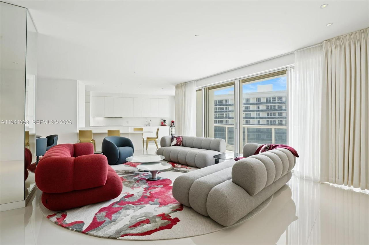 Real estate property located at 9601 Collins Ave #908, Miami-dade, Majestic Tower, Bal Harbour, FL