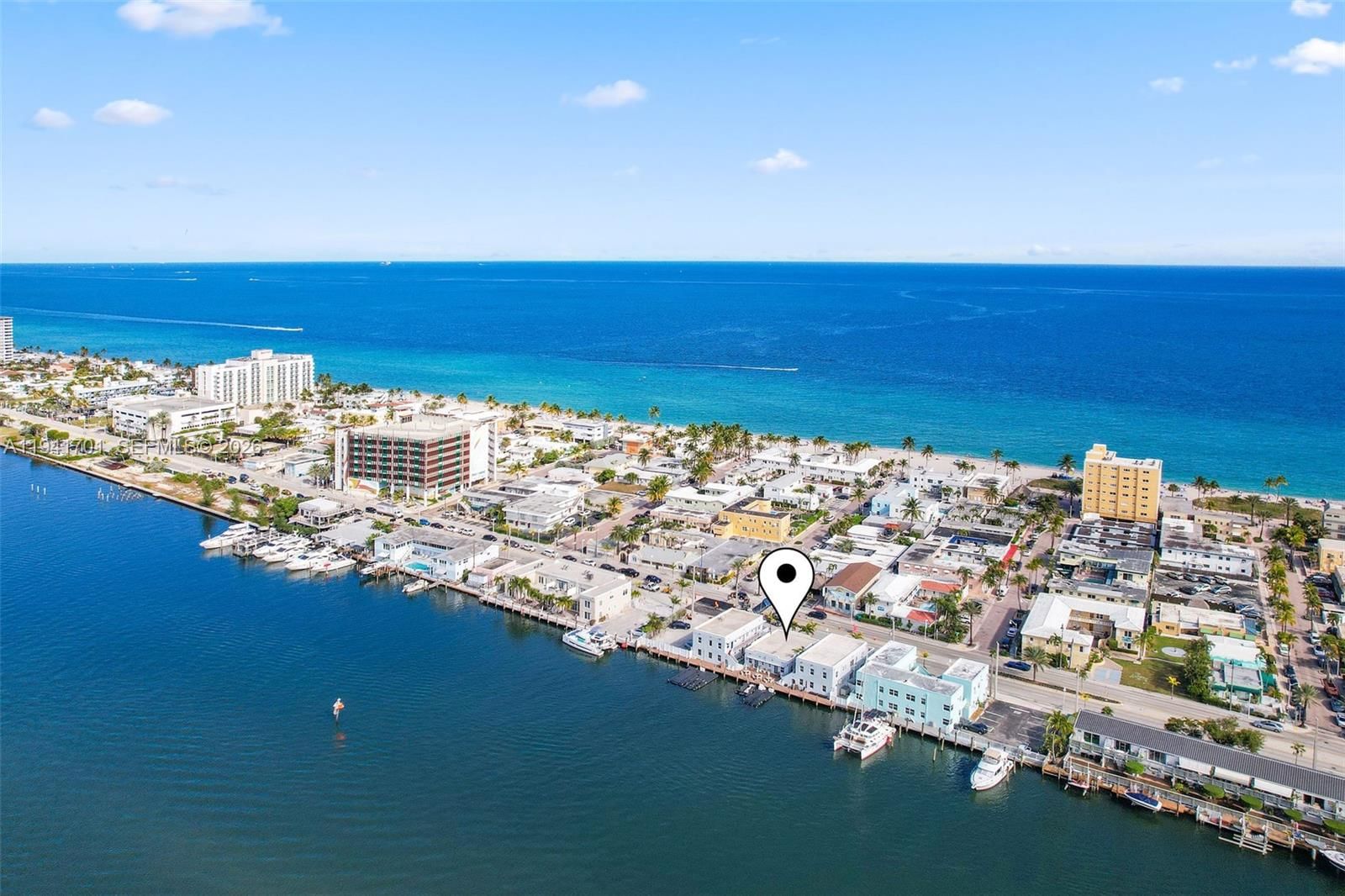 Real estate property located at 1908 Ocean Dr #13A, Broward, Optional Dock, Hollywood, FL
