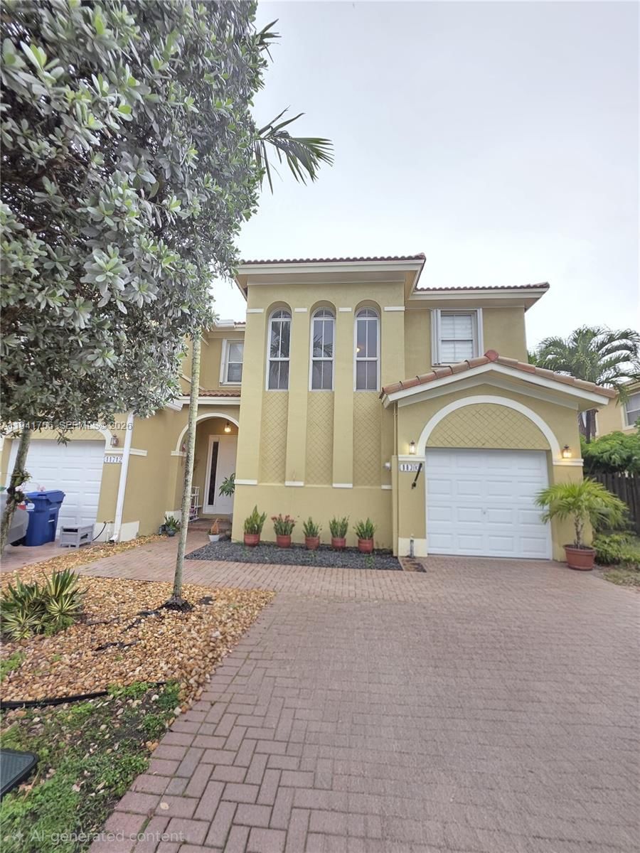 Real estate property located at 11702 137th Pl, Miami-dade, Century Breeze, Miami, FL