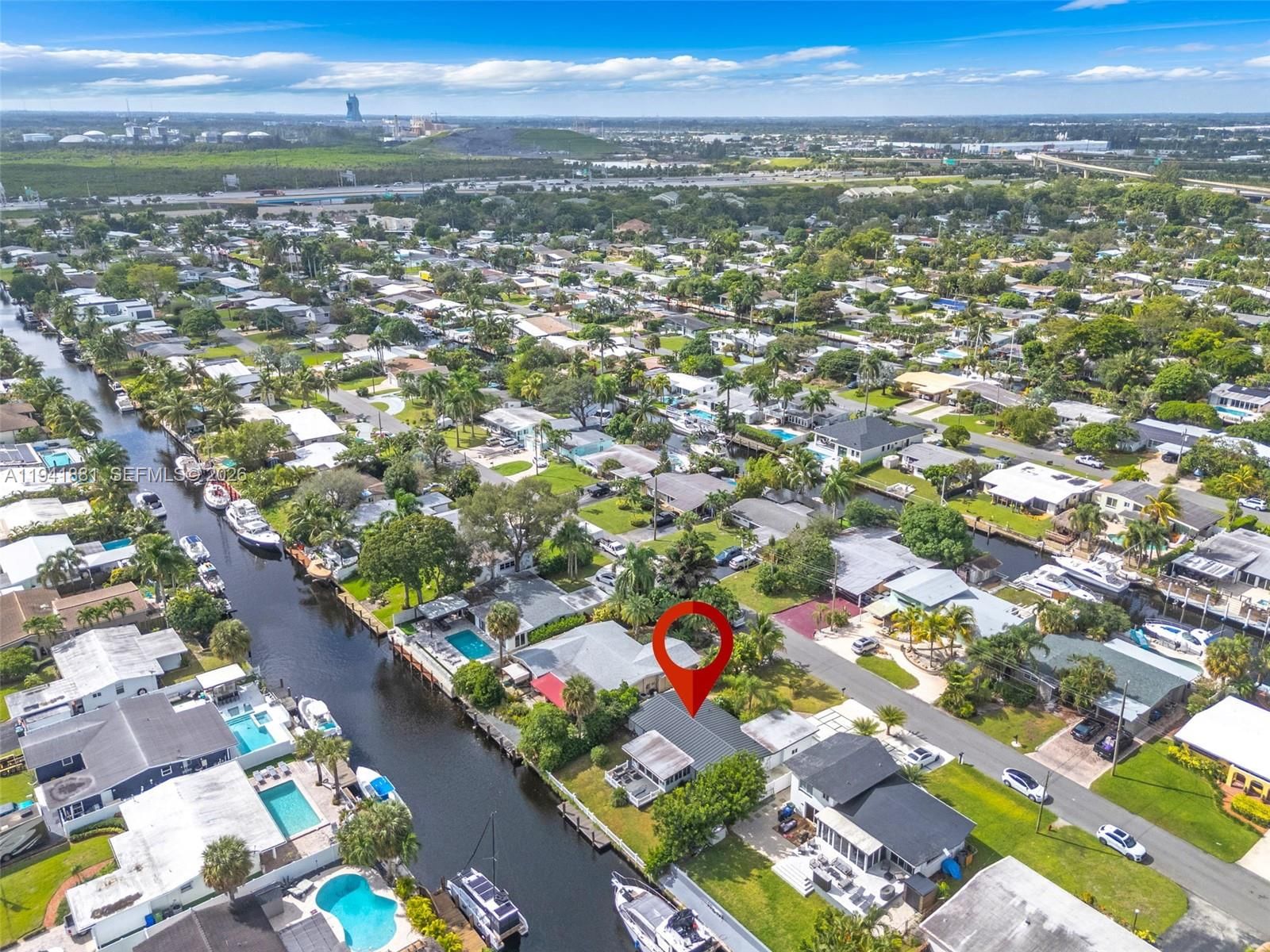 Real estate property located at 2430 Key Largo Lane, Broward, Lauderdale Isles No 2-blk, Fort Lauderdale, FL