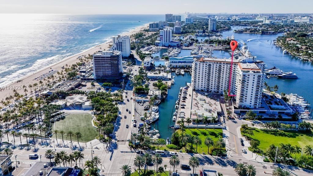 Real estate property located at 1 Las Olas Circle #306, Broward, Venetian Condominium, Fort Lauderdale, FL