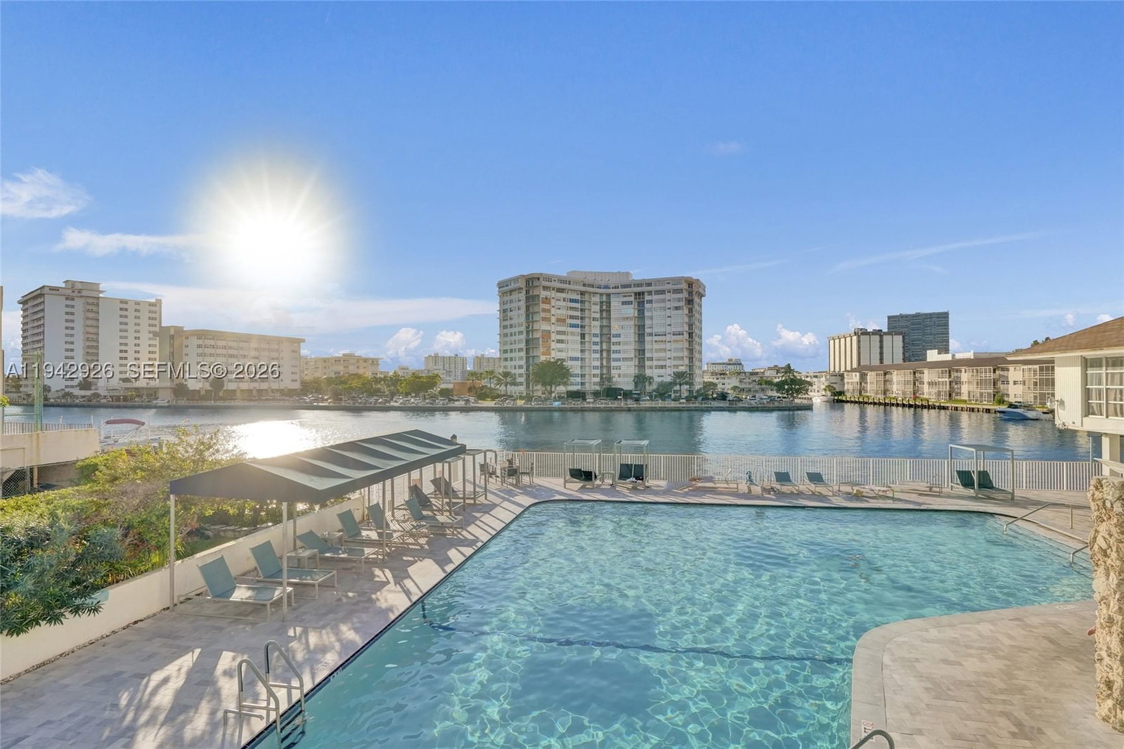 Real estate property located at 1849 Ocean Dr #408, Broward, Plaza Towers South Condo, Hallandale Beach, FL