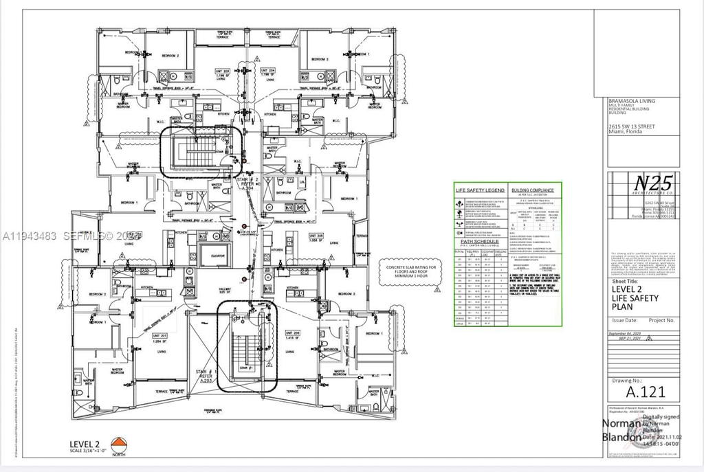 Real estate property located at 2615 13th St, Miami-dade, New Silvercrest Rev, Miami, FL
