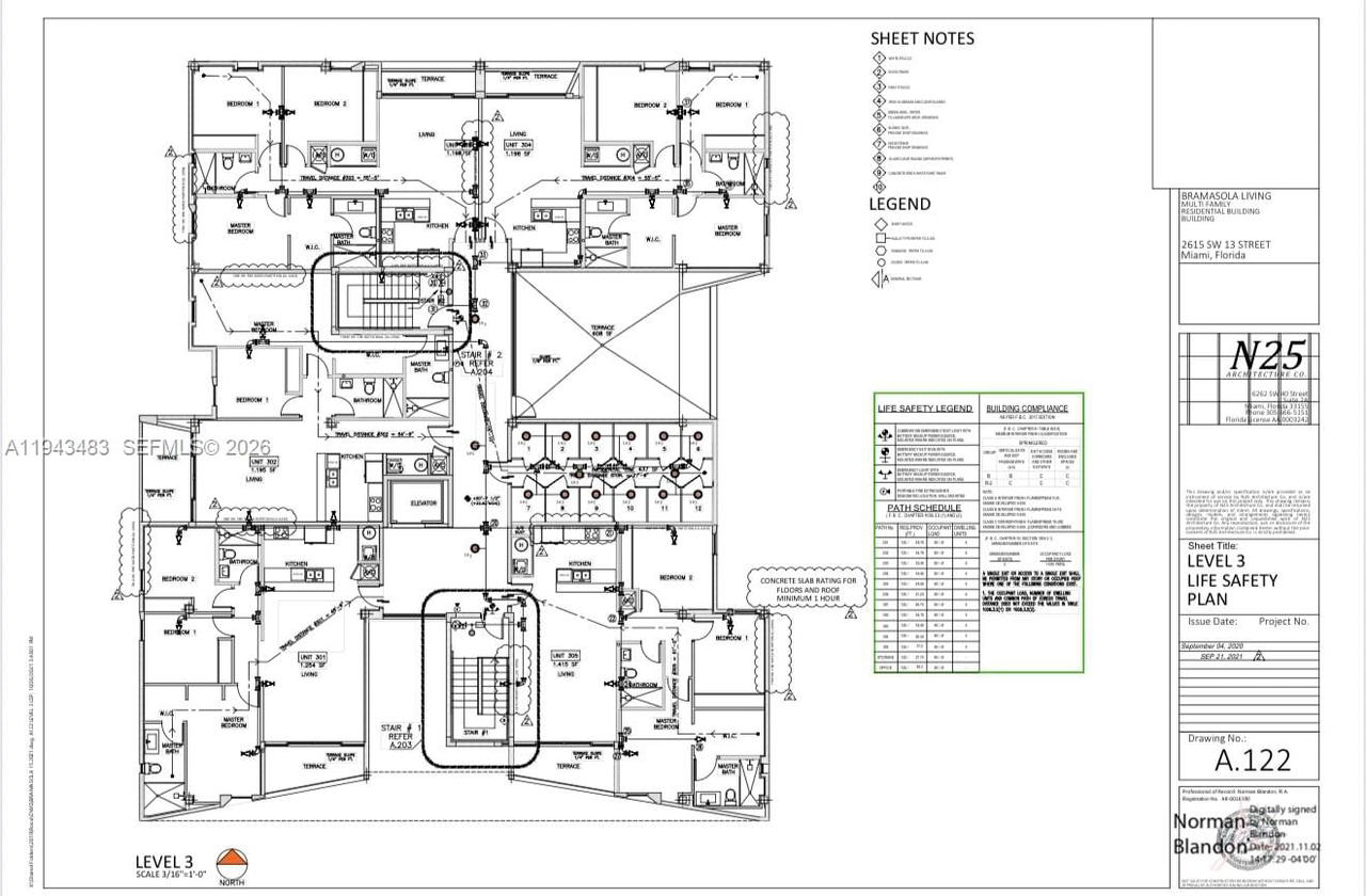 Real estate property located at 2615 13th St, Miami-dade, New Silvercrest Rev, Miami, FL