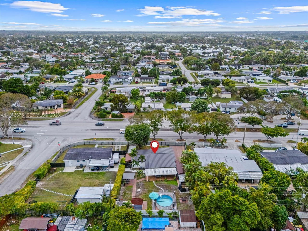 Real estate property located at 11415 56th St, Miami-dade, Westwood Lake 4th Addn, Miami, FL
