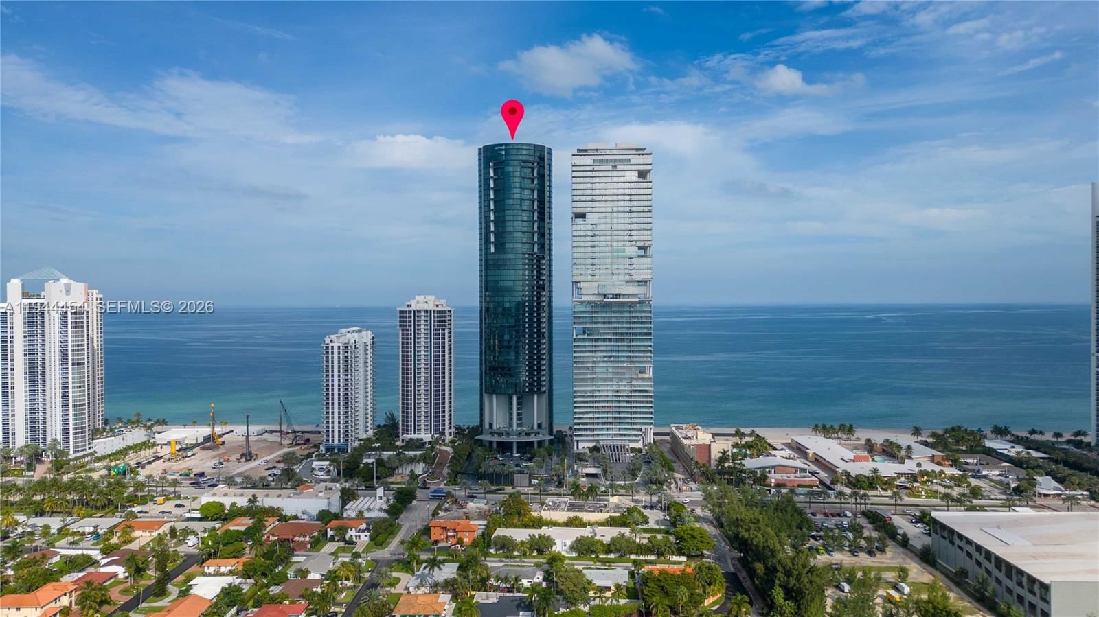 Real estate property located at 18555 Collins Ave #4601, Miami-dade, 18555 Collins Avenue Cond, Sunny Isles Beach, FL