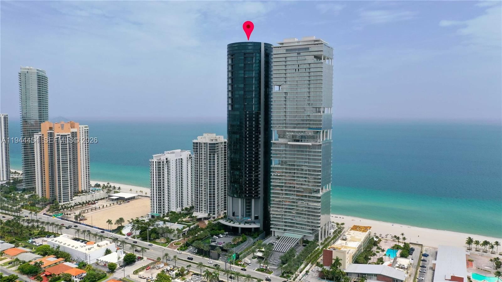 Real estate property located at 18555 Collins Ave #4601, Miami-dade, 18555 Collins Avenue Cond, Sunny Isles Beach, FL