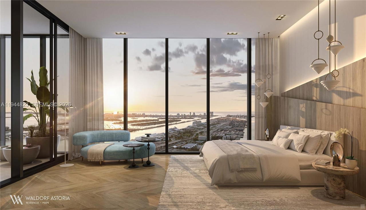 Real estate property located at 249 3 ST #8004, Miami-dade, Waldorf Astoria Residences, Miami, FL