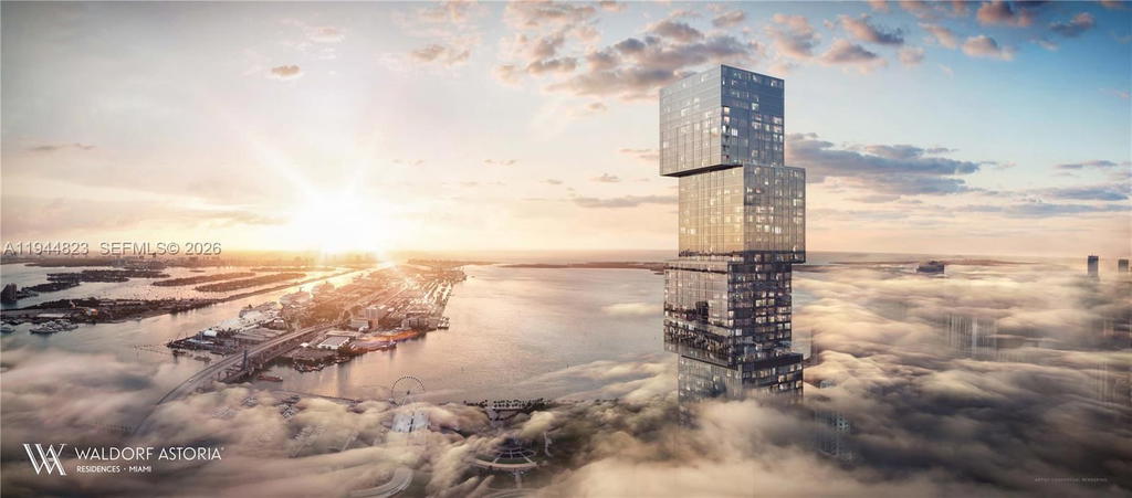 Real estate property located at 249 3 ST #8004, Miami-dade, Waldorf Astoria Residences, Miami, FL
