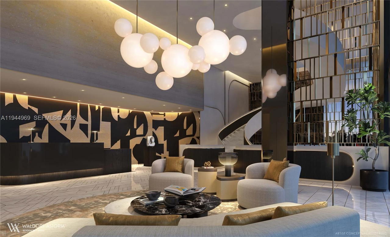 Real estate property located at 249 3 ST #6101, Miami-dade, Waldorf Astoria Residences, Miami, FL