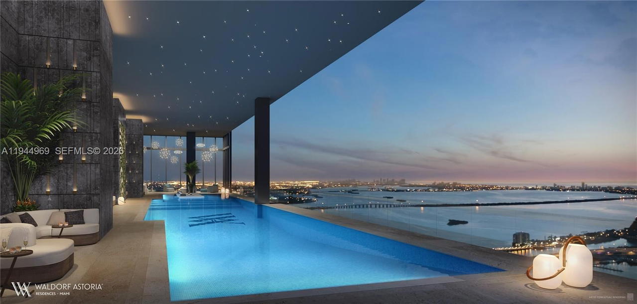 Real estate property located at 249 3 ST #6101, Miami-dade, Waldorf Astoria Residences, Miami, FL