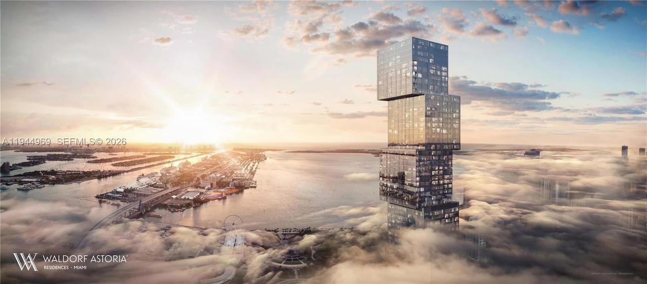 Real estate property located at 249 3 ST #6101, Miami-dade, Waldorf Astoria Residences, Miami, FL