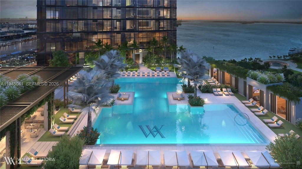 Real estate property located at 249 3 ST #5901, Miami-dade, Waldorf Astoria Residences, Miami, FL