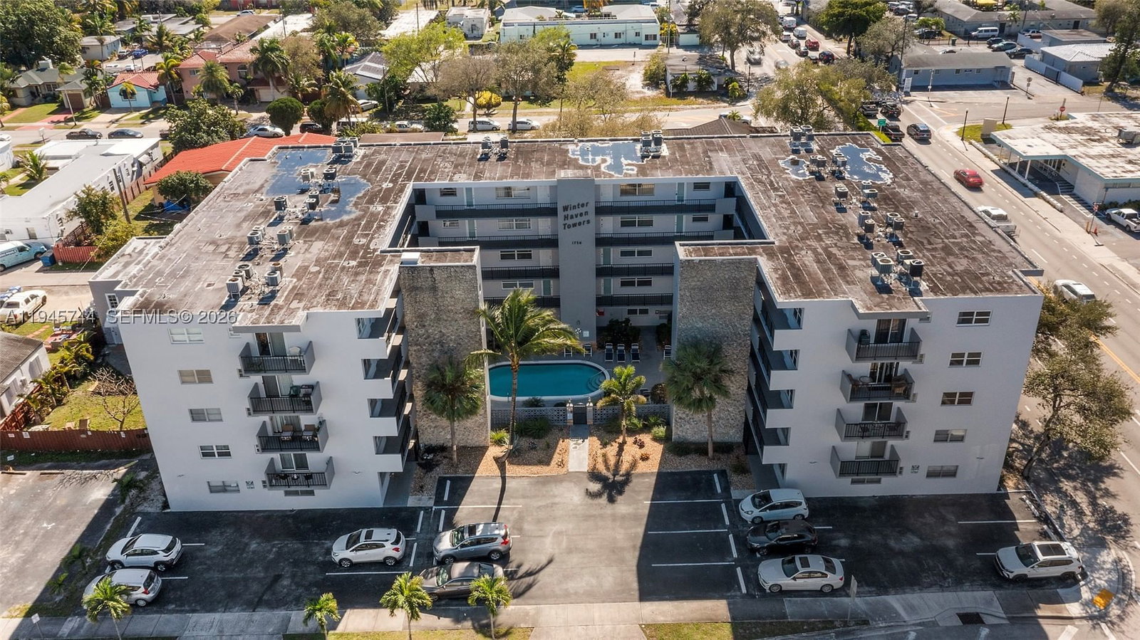 Real estate property located at 1750 Jefferson St #510, Broward, Winter Haven Towers Condo, Hollywood, FL