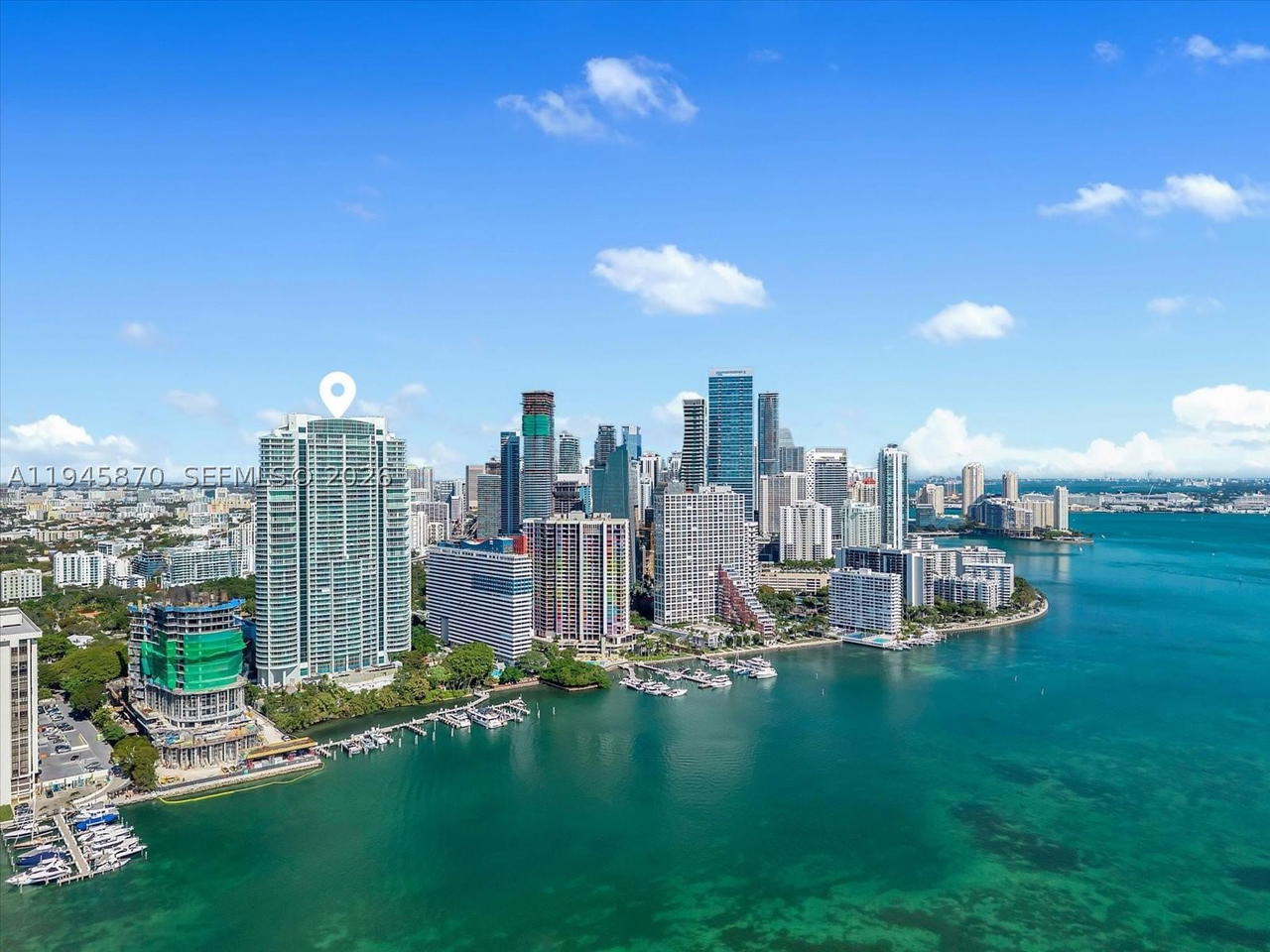 Real estate property located at 1643 Brickell Ave #3904, Miami-dade, Santa Maria Condo, Miami, FL