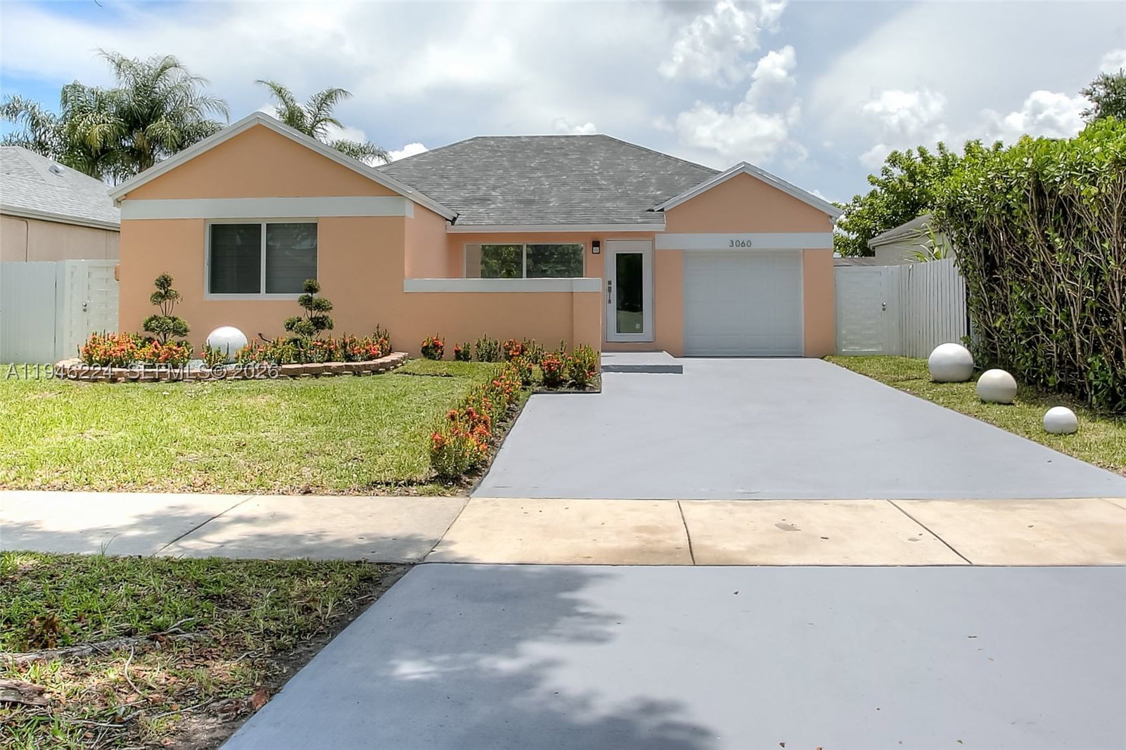 Real estate property located at 3060 203rd Ter, Miami-dade, Leslie Lake North, Miami Gardens, FL