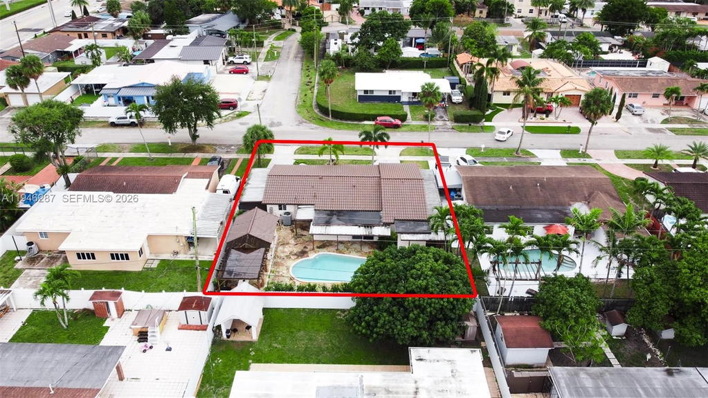 Real estate property located at 1243 78th St, Miami-dade, Palm Lakes Sec 1, Hialeah, FL