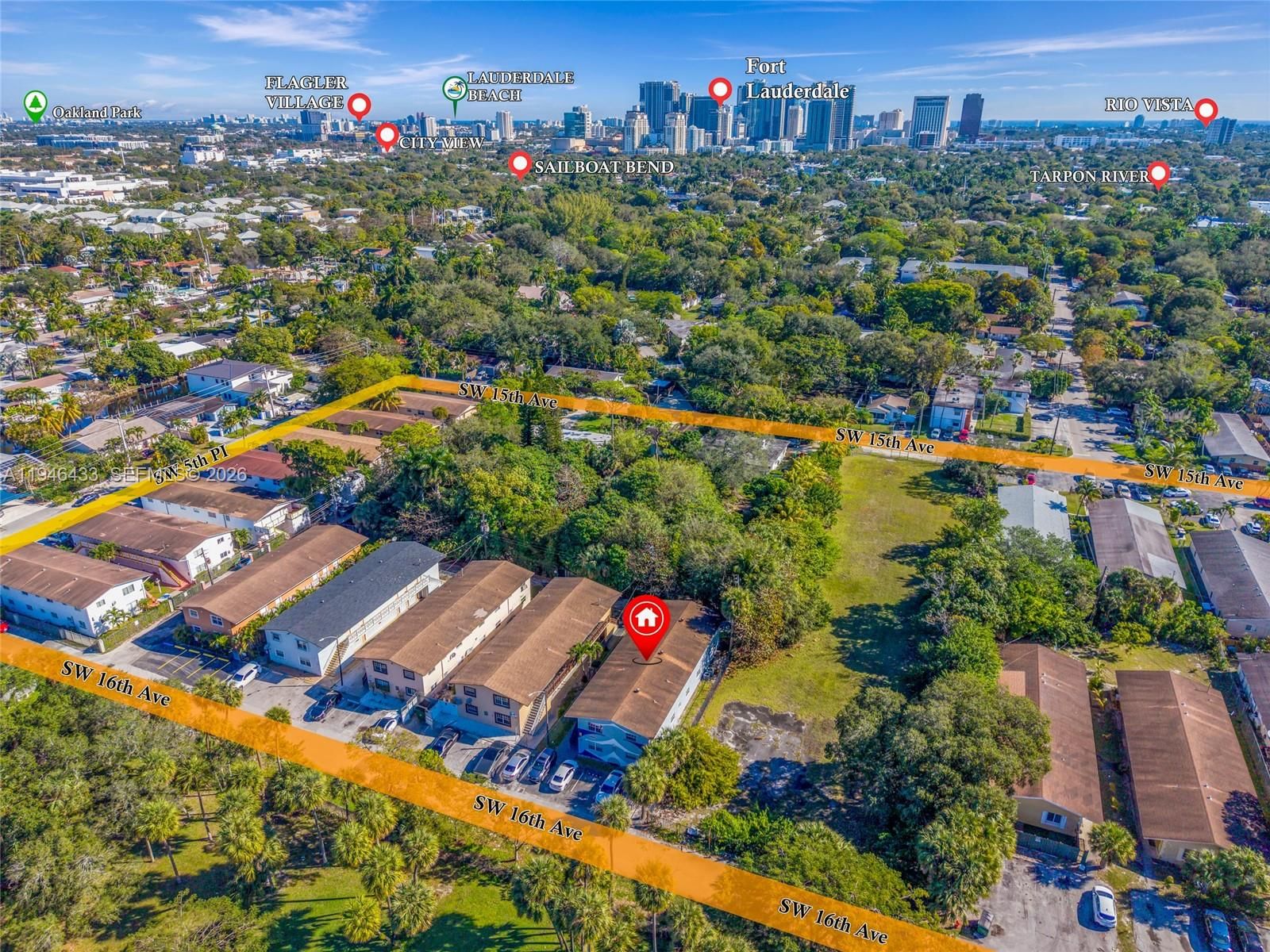 Real estate property located at 640 16th Ave, Broward, Riverside No 2, Fort Lauderdale, FL