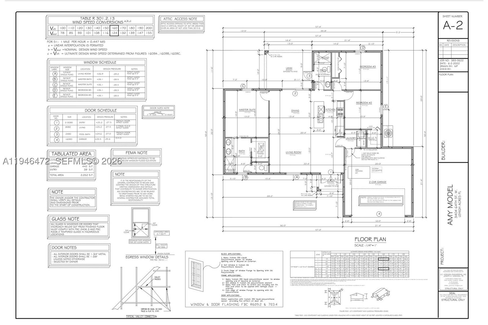 Real estate property located at 3606 54TH ST W, Lee, N/a, Lehigh Acres, FL