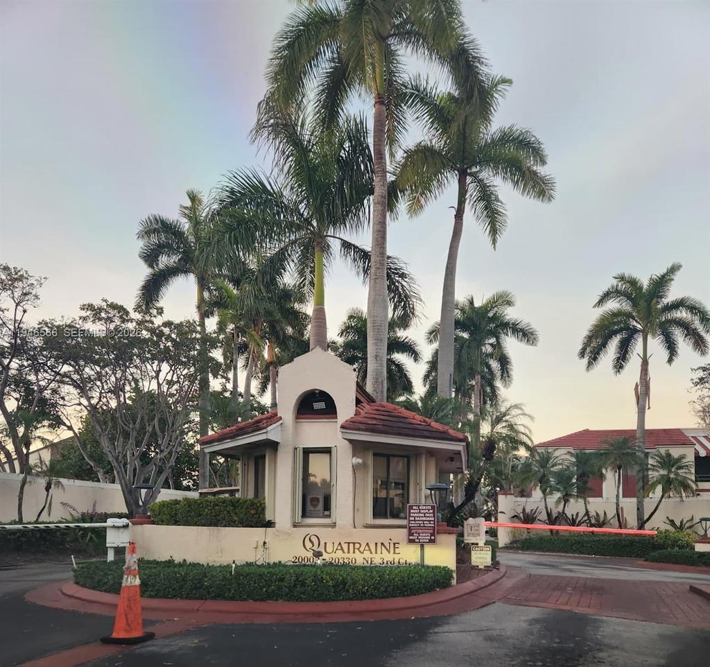Real estate property located at 20005 3rd Ct #6, Miami-dade, Quatraine Condo I Ph I, Miami, FL