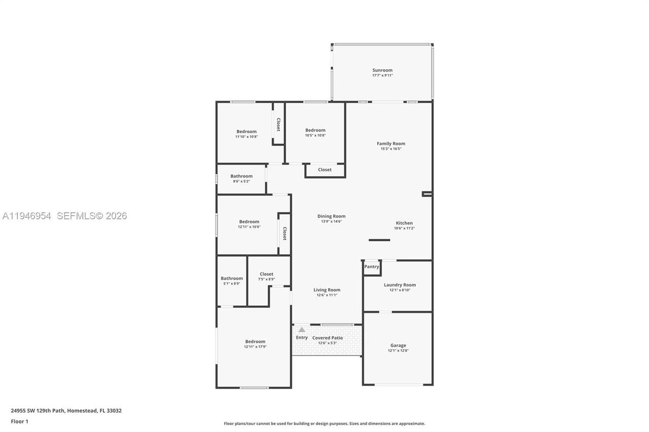 Real estate property located at 24955 129 PATH, Miami-dade, Chante-clare, Homestead, FL