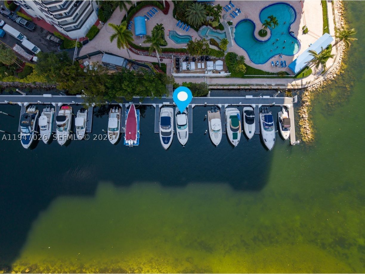 Real estate property located at 3575 Mystic Pointe Dr, Slip 7, Miami-dade, Mystic Pointe Marina Cond, Aventura, FL