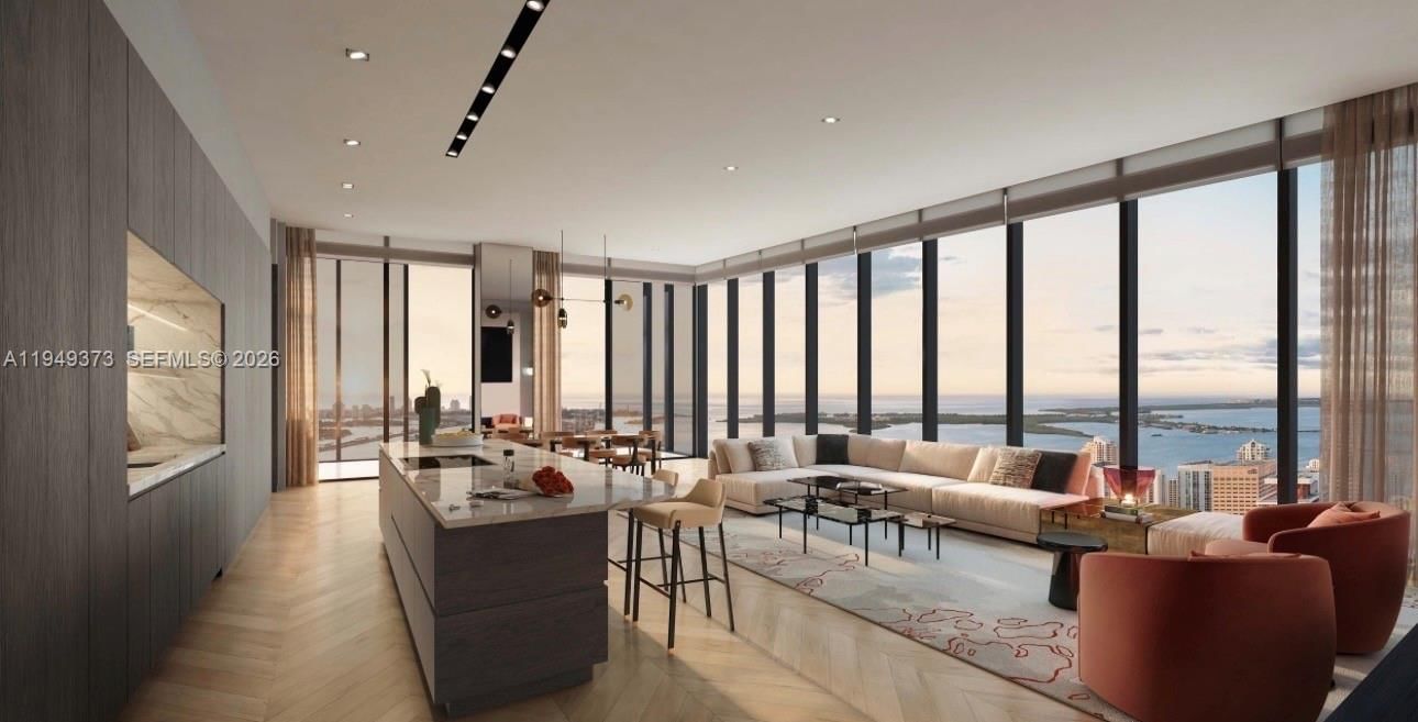 Real estate property located at 300 Biscayne Blvd. #4608, Miami-dade, Waldorf Astoria Miami, Miami, FL