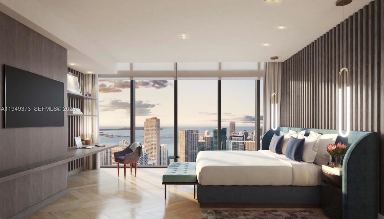 Real estate property located at 300 Biscayne Blvd. #4608, Miami-dade, Waldorf Astoria Miami, Miami, FL