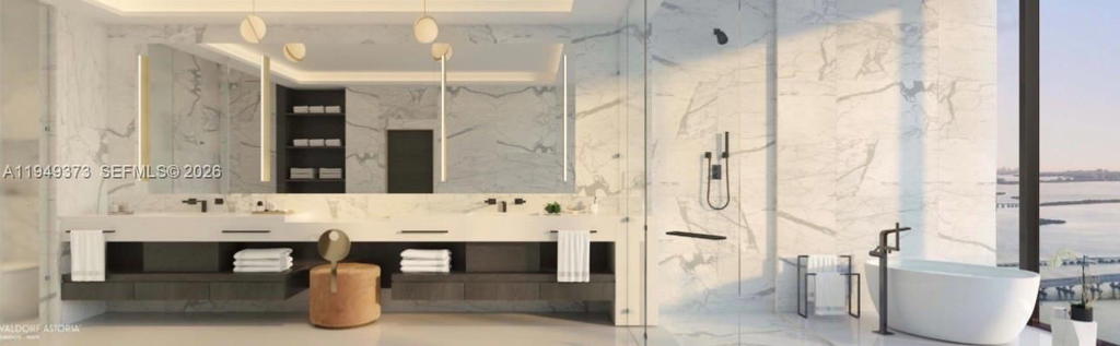 Real estate property located at 300 Biscayne Blvd. #4608, Miami-dade, Waldorf Astoria Miami, Miami, FL