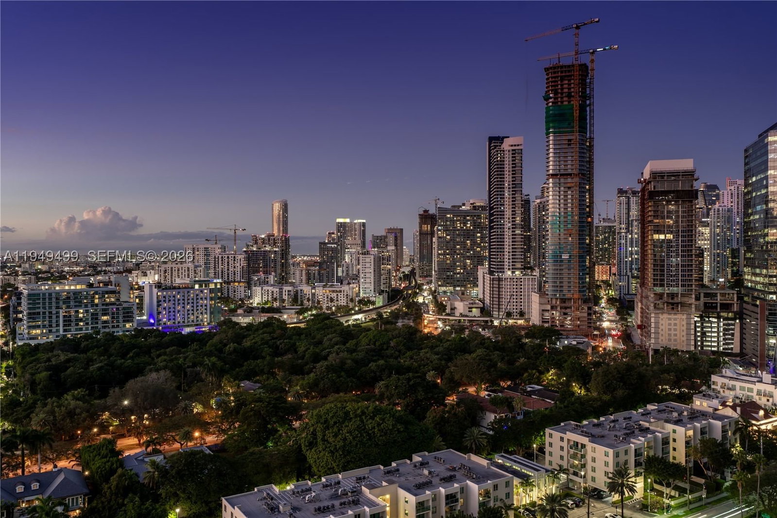 Real estate property located at 1643 Brickell Ave #2506, Miami-dade, Santa Maria Condo, Miami, FL