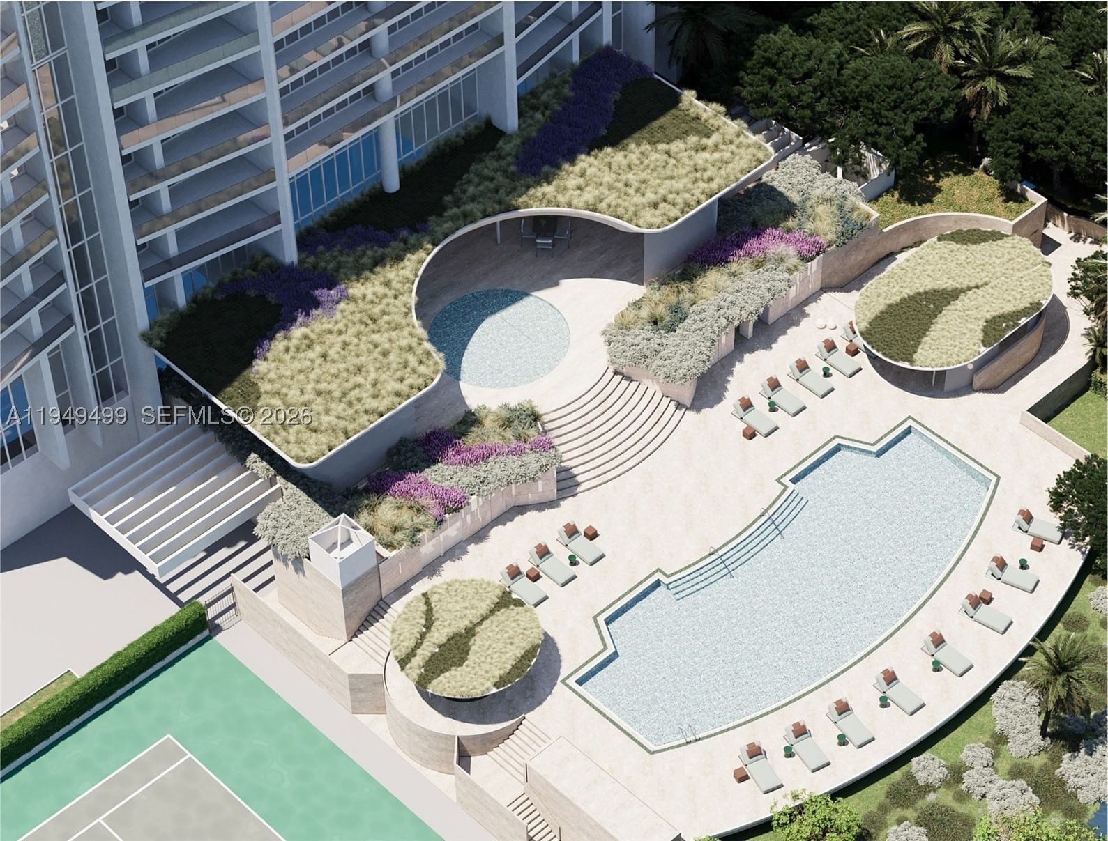Real estate property located at 1643 Brickell Ave #2506, Miami-dade, Santa Maria Condo, Miami, FL