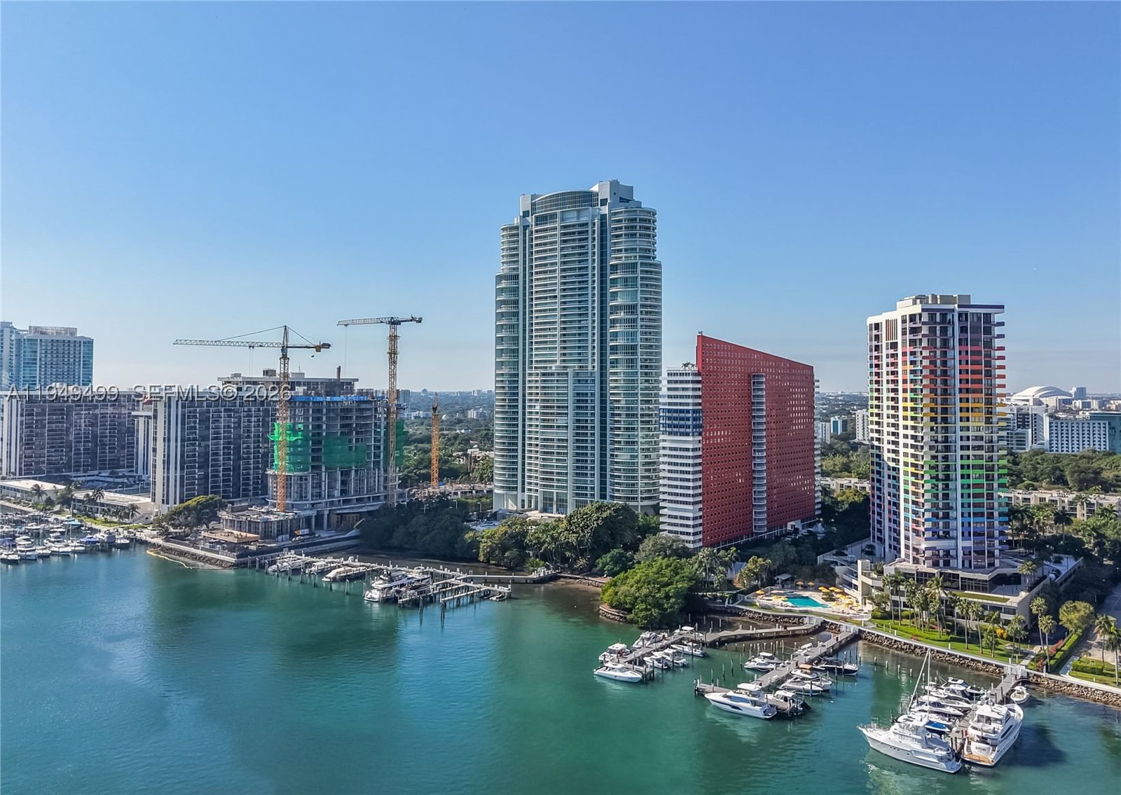 Real estate property located at 1643 Brickell Ave #2506, Miami-dade, Santa Maria Condo, Miami, FL