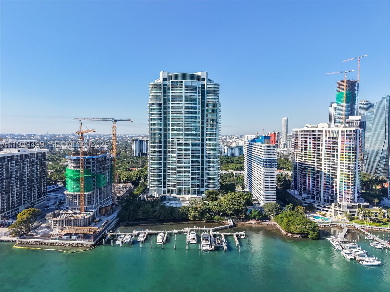 Real estate property located at 1643 Brickell Ave #2506, Miami-dade, Santa Maria Condo, Miami, FL
