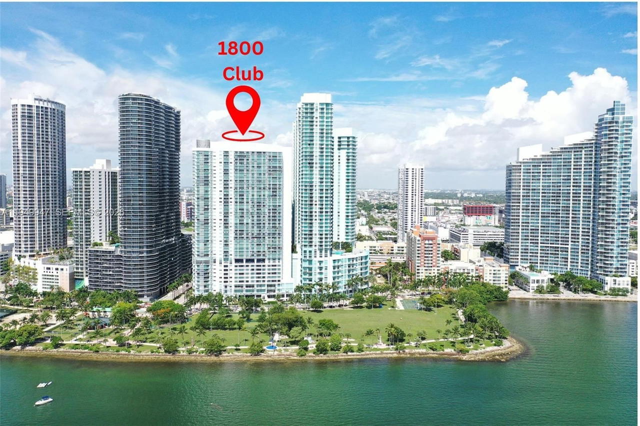 Real estate property located at 1800 Bayshore Dr #3410, Miami-dade, 1800 Club Condo, Miami, FL