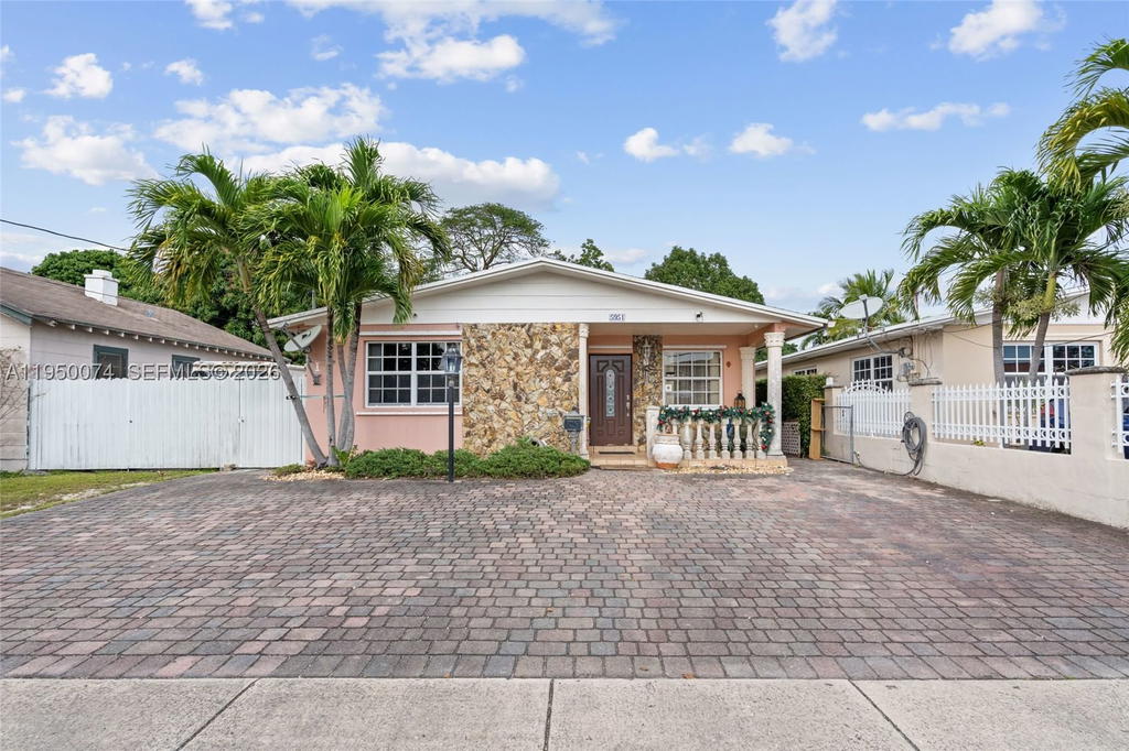 Real estate property located at 5951 4th St, Miami-dade, West Lawn Corrected Plat, Miami, FL