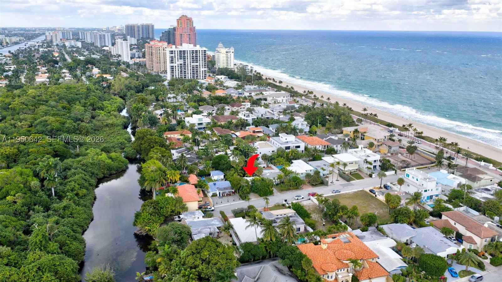 Real estate property located at 3309 16th Ct, Broward, Las Olas By The Sea Ext, Fort Lauderdale, FL