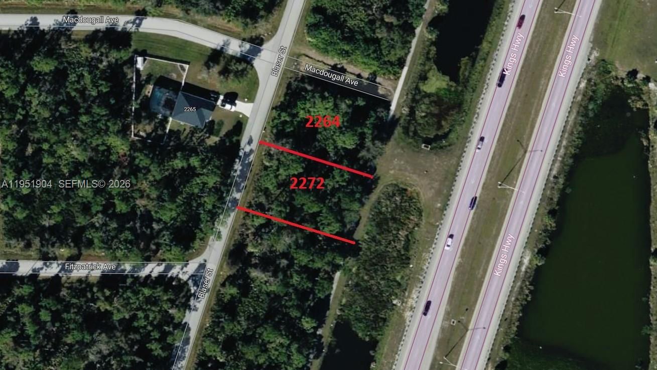 Real estate property located at 2272 BLASER ST, Charlotte, Port Charlotte Sec 20, Port Charlotte, FL