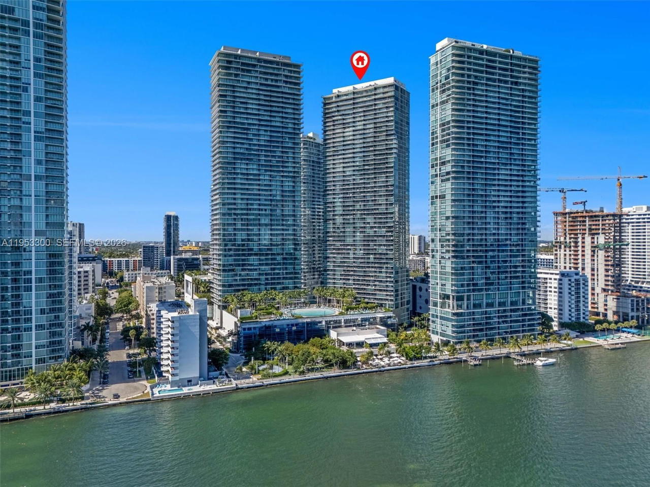 Real estate property located at 650 32 St #2703, Miami-dade, Paraiso Bay Condo, Miami, FL