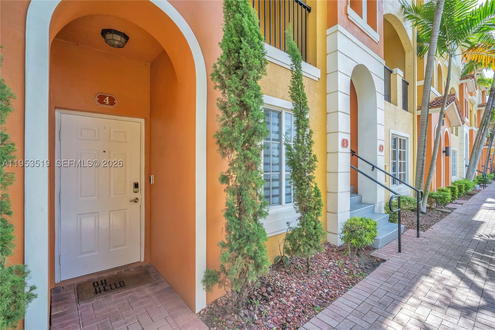 Real estate property located at 121 2nd Ave #4, Broward, Highland Park Village Con, Hallandale Beach, FL