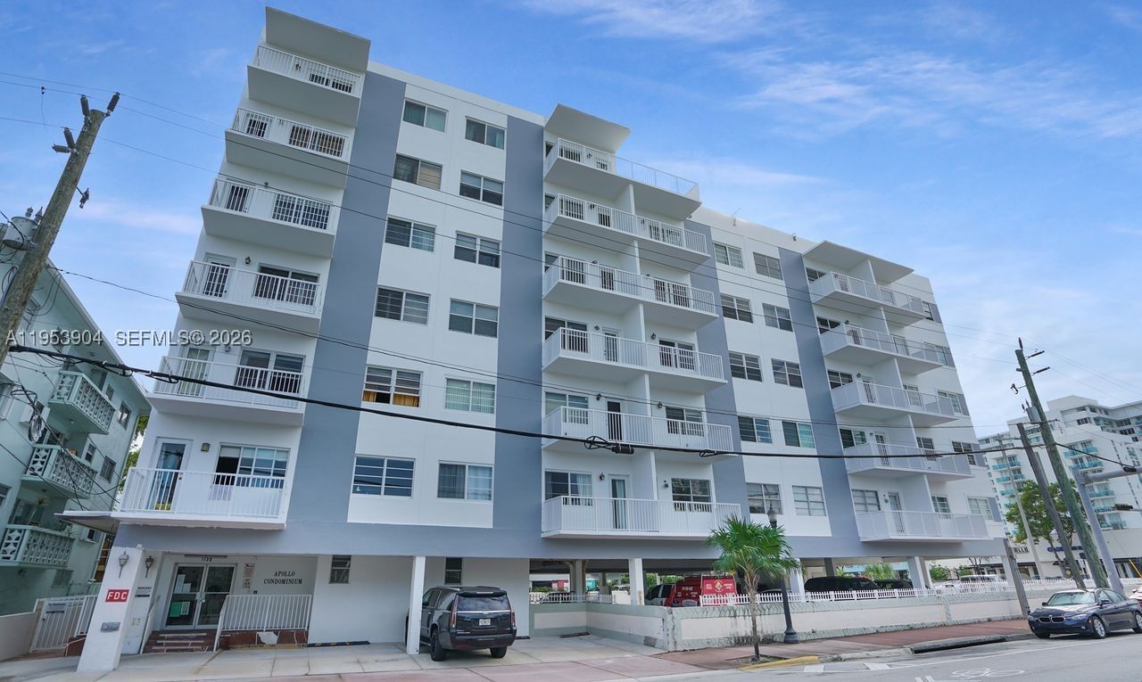 Real estate property located at 1130 11th St #6J, Miami-dade, Apollo Condo, Miami Beach, FL