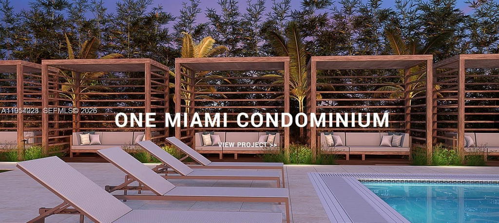 Real estate property located at 325 Biscayne Blvd LPH 17, Miami-dade, One Miami West Condo, Miami, FL